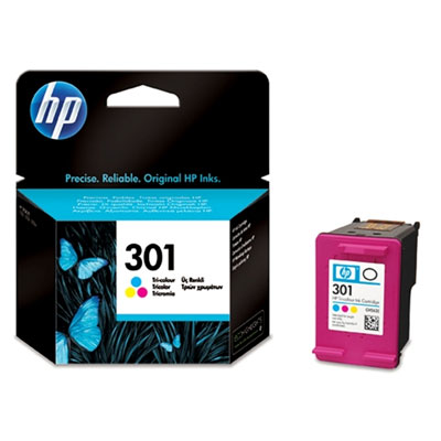 Cartouche d'encre HP N° 301 Couleur
