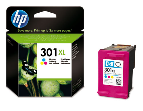 Cartouche d'encre HP N° 301 XL Couleur