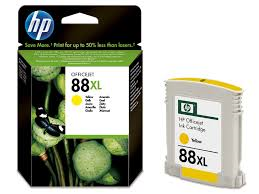 Cartouche d'encre HP N° 88 XL Jaune