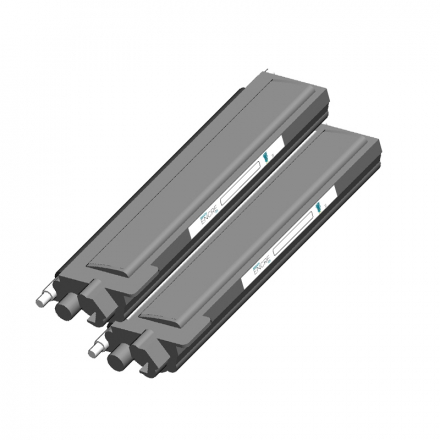 Pack 2 Toner Brother TN-423BK Noir HC - Compatible