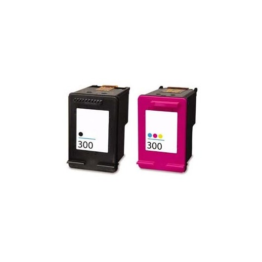 MultiPack Cartouche HP 300 XL - Compatible - Inkcenter