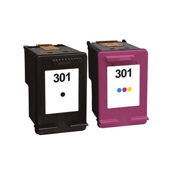 MultiPack HP 301 XL Noir et Couleur - Compatible