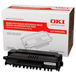 Toner OKI B2500 (Haute Capacité) Noir