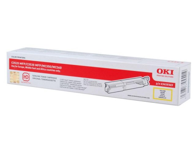 Toner OKI C3520 / C3530 Jaune