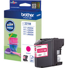 Cartouche d’encre Brother LC-221 Magenta