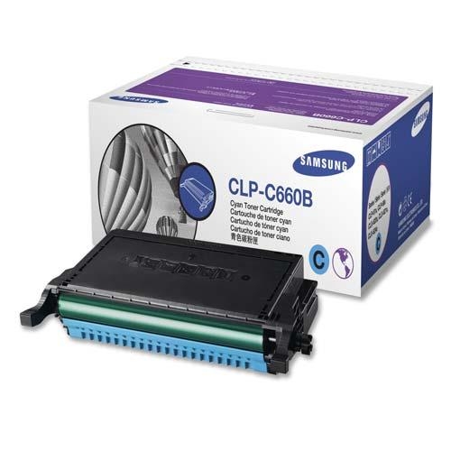 Toner SAMSUNG CLP-C660B (Haute Capacité) Cyan