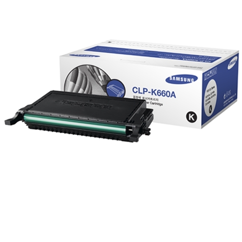 Toner SAMSUNG CLP-K660A Noir