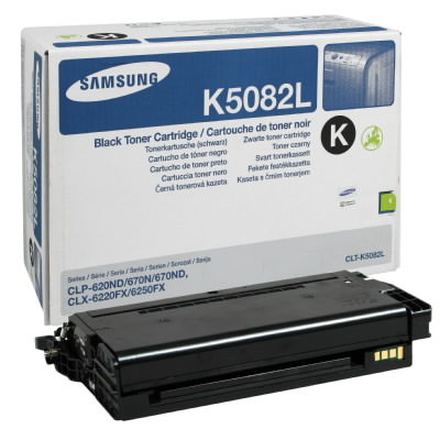 Toner Samsung CLP620-K5082L Noir (Haute Capacité)