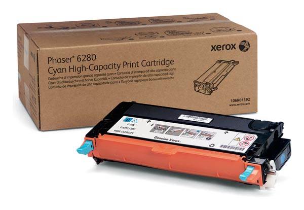 Toner Xerox Phaser 6280 Cyan (Haute Capacité)