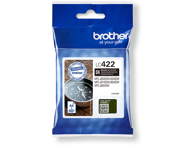 Cartouche d’encre Brother LC422 Black