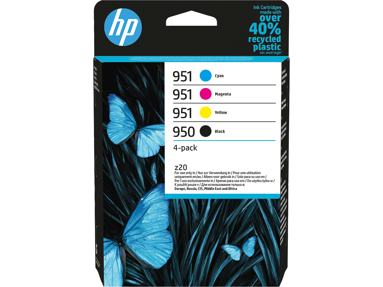 MultiPack 4 Cartouche HP 950/951