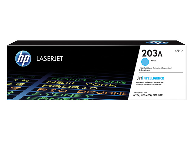 Toner HP CF541A – 203A Cyan