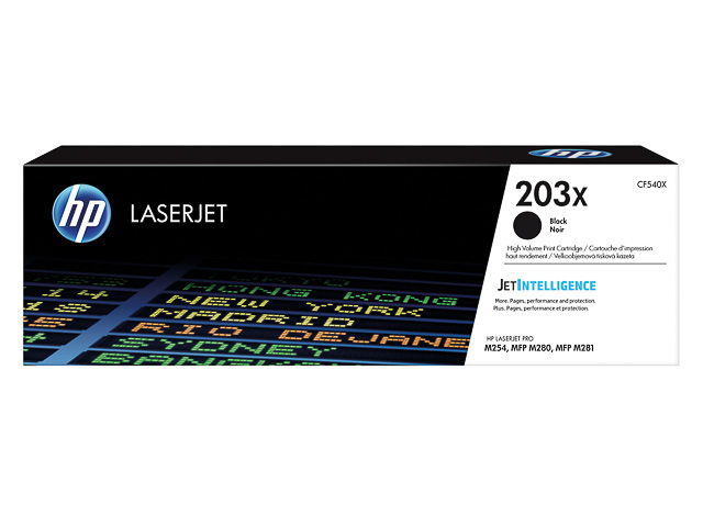 Toner HP CF540X – 203X Noir HC