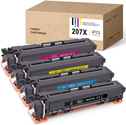 MultiPack Toner HP W2210/1/2/3X – 207X C/M/Y/BK – Compatible
