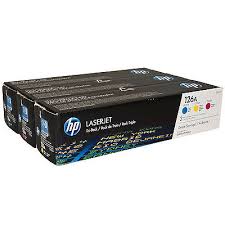 Pack 3 Toner HP CE311/2/3A – CF341A C/M/Y