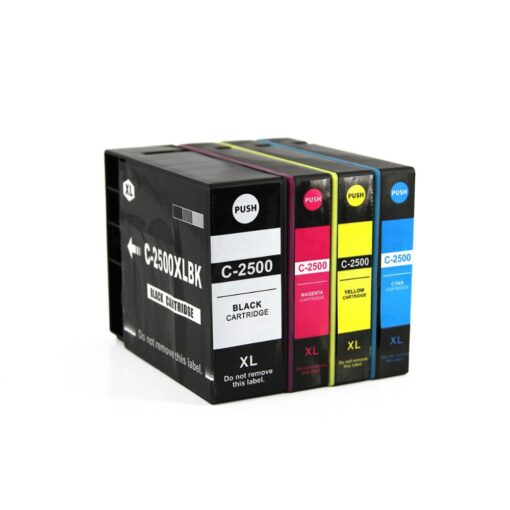 Pack Cartouche d'encre Canon PGI-2500XL -Compatible