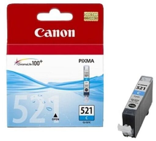 Cartouche d'encre Canon CLI521 Cyan