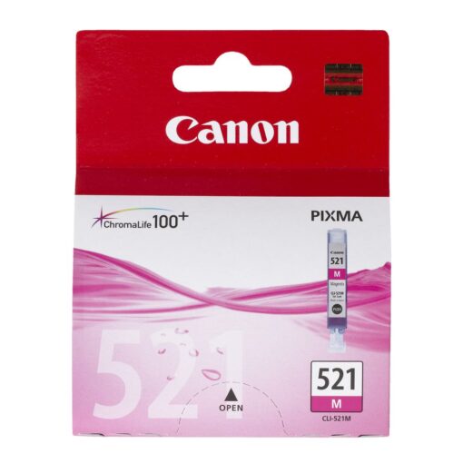 Cartouche d'encre Canon CLI521 Magenta