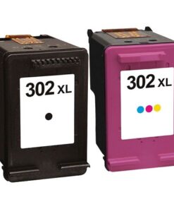 Pack Cartouches Compatible HP 302 XL Noir et Couleur