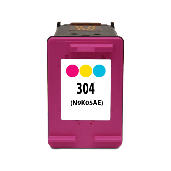 Cartouche HP 304 XL Couleur - Compatible - Inkcenter