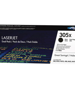 MultiPack 2 Toner HP CE410XD - 305XD Noir