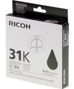 Cartouche D'encre Ricoh GC31BK
