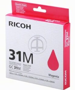 Cartouche D'encre Ricoh GC31 Magenta