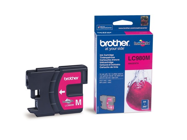 Cartouche d’encre LC-980M Brother Magenta