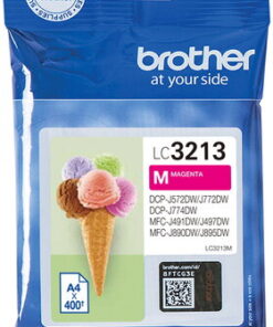 Cartouche d'encre Brother LC3213 Magenta