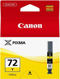 Cartouche d’encre Canon PGI-72Y Jaune