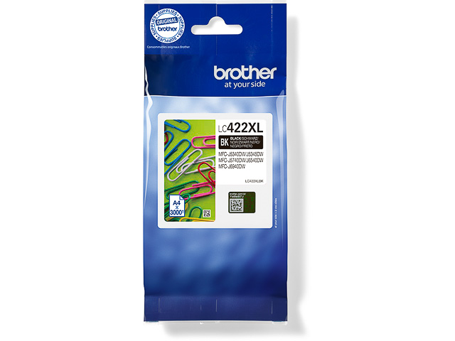 Cartouche d’encre Brother LC422XL Black