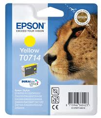 Cartouche d’encre Epson T0714 Jaune