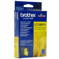 Cartouche d’encre Brother LC-1100 Jaune