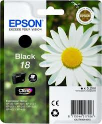Cartouche d’encre Epson T1801 Noir