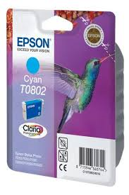 Cartouche d’encre Epson T0802 Cyan