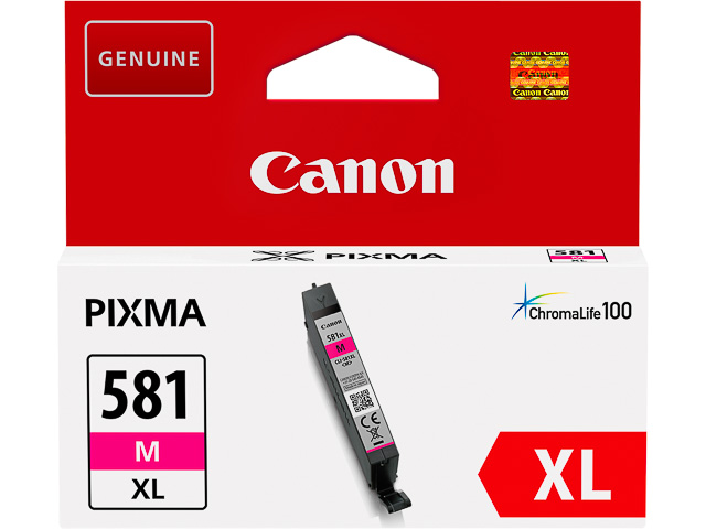 Cartouche d’encre Canon CLI-581XL Magenta