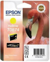 Cartouche d’encre Epson T0874 Jaune