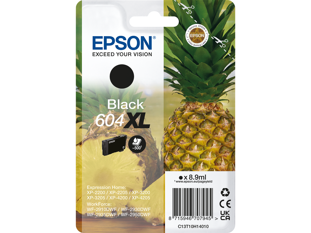 Cartouche D’Encre Epson 604XL Black