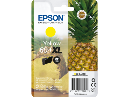 Cartouche D'Encre Epson 604XL Yellow