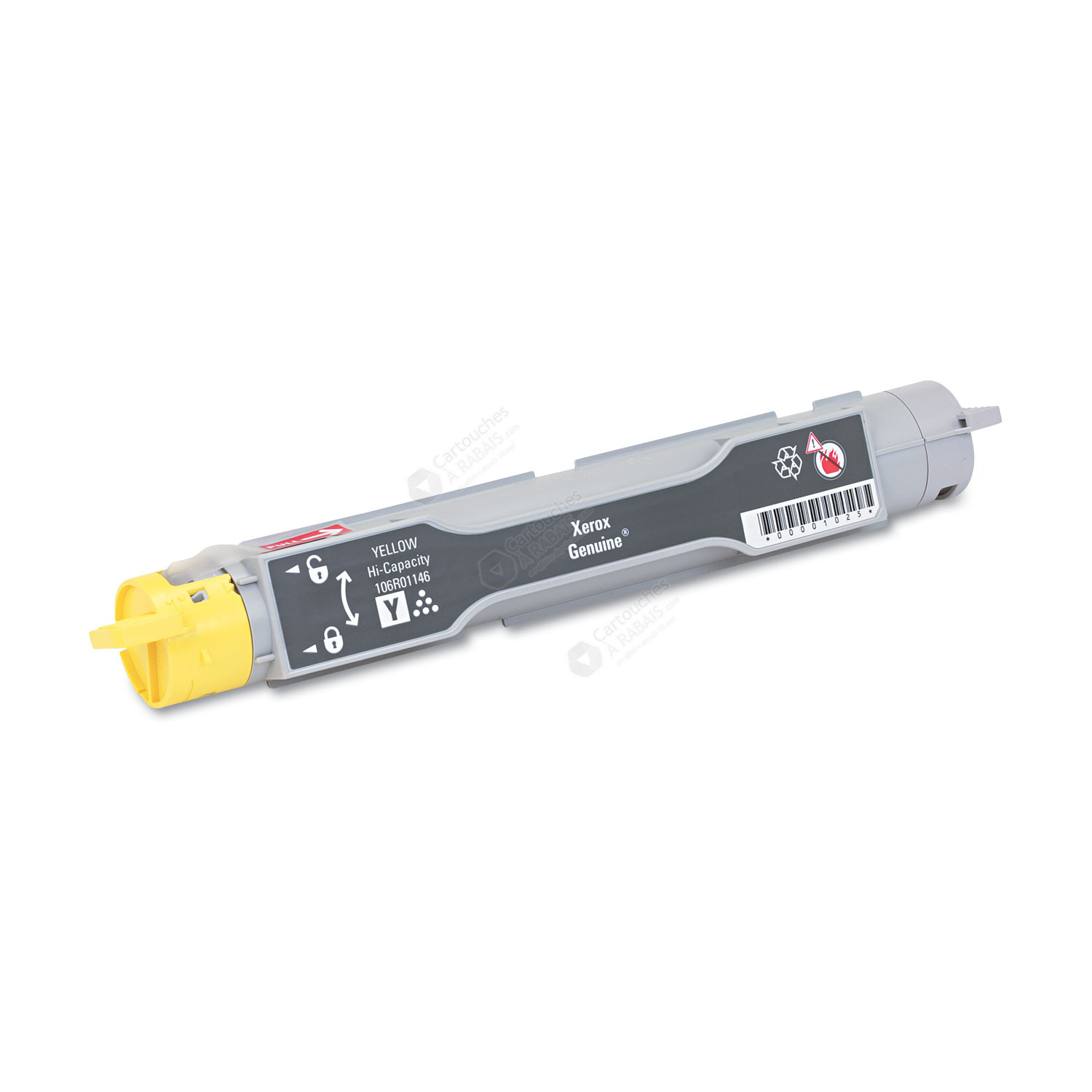 Toner Xerox Phaser 6350 Jaune (Haute Capacité)- Compatible