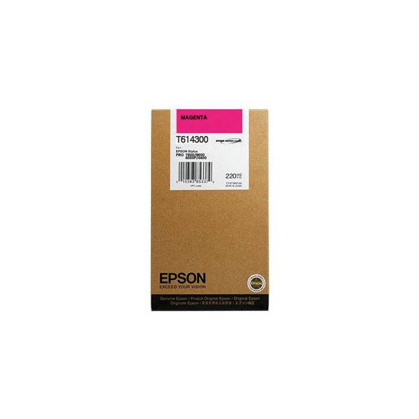 Cartouche d’encre Epson T6143 Magenta