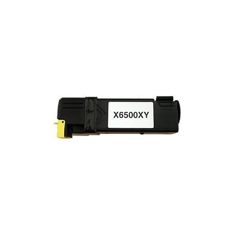 Toner Xerox Phaser 6500 Yellow- Compatible