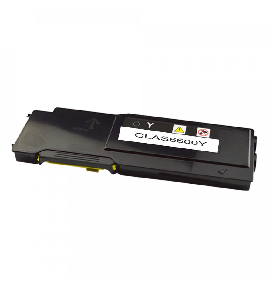 Toner Xerox Phaser 6600 (Haute Capacité) Jaune- Compatible