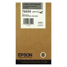 Cartouche d’encre Epson T6039 Light Gris (Haute Capacité)
