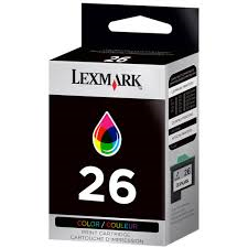 Cartouche d’encre n° 26 Couleur Lexmark