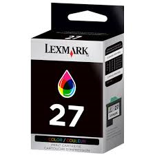 Cartouche d’encre n° 27 Couleur Lexmark