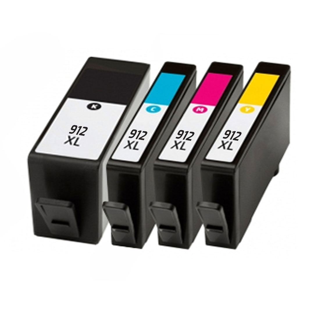 MultiPack Cartouche HP 912 XL C/M/Y/BK - Compatible - Inkcenter