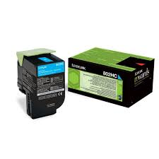 Toner Lexmark CX410/510 Cyan (Haute Capacité)