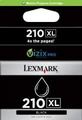 Cartouche d’encre Lexmark N°210XL Noir