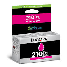 Cartouche d’encre Lexmark N°210XL Magenta